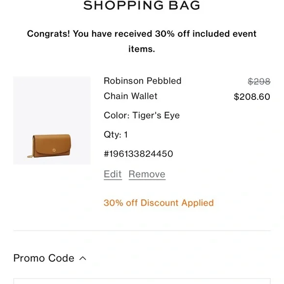 Tory wallet purse - Picture 2 of 2